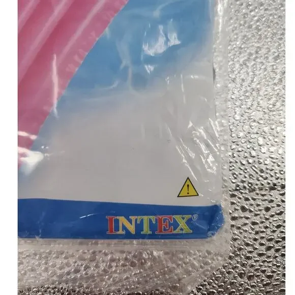 Intex The Wet Set Inflatable Pool Lounge Float 72"x27" Blue 2008 Sealed - Picture 5 of 6